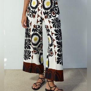 Zara Moroccan print pant